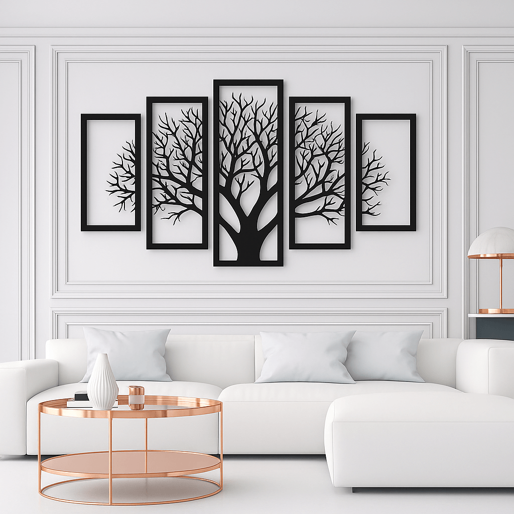 5 five frae tree wall decor