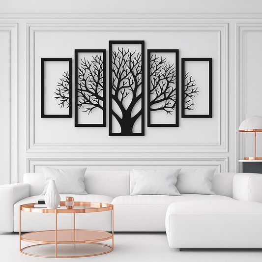 5 five frae tree wall decor