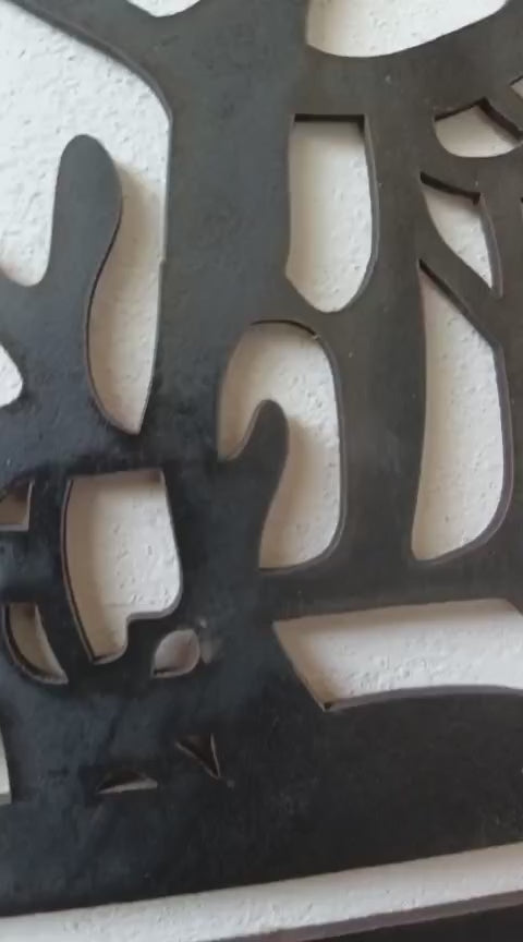 Eiffel tower wall decor video